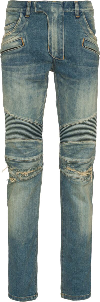 balmain inspired jeans